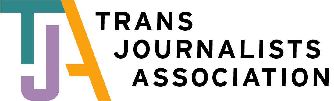 tricolor trans journalists association logo